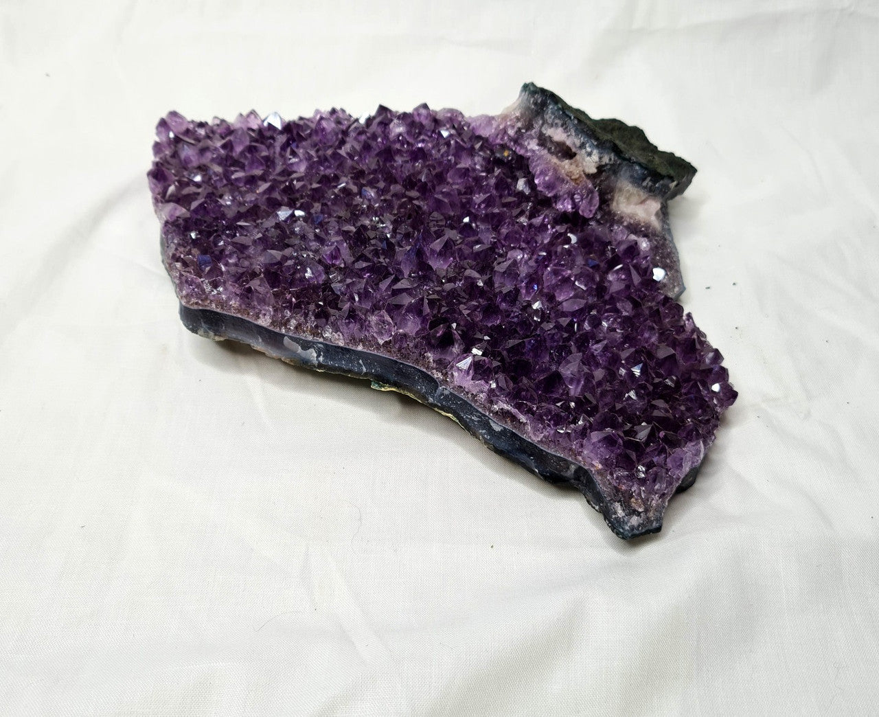 Amethyst Rosette Cluster Plate - Extra Quality