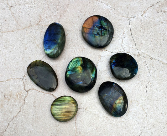 Labradorite Palm Stone