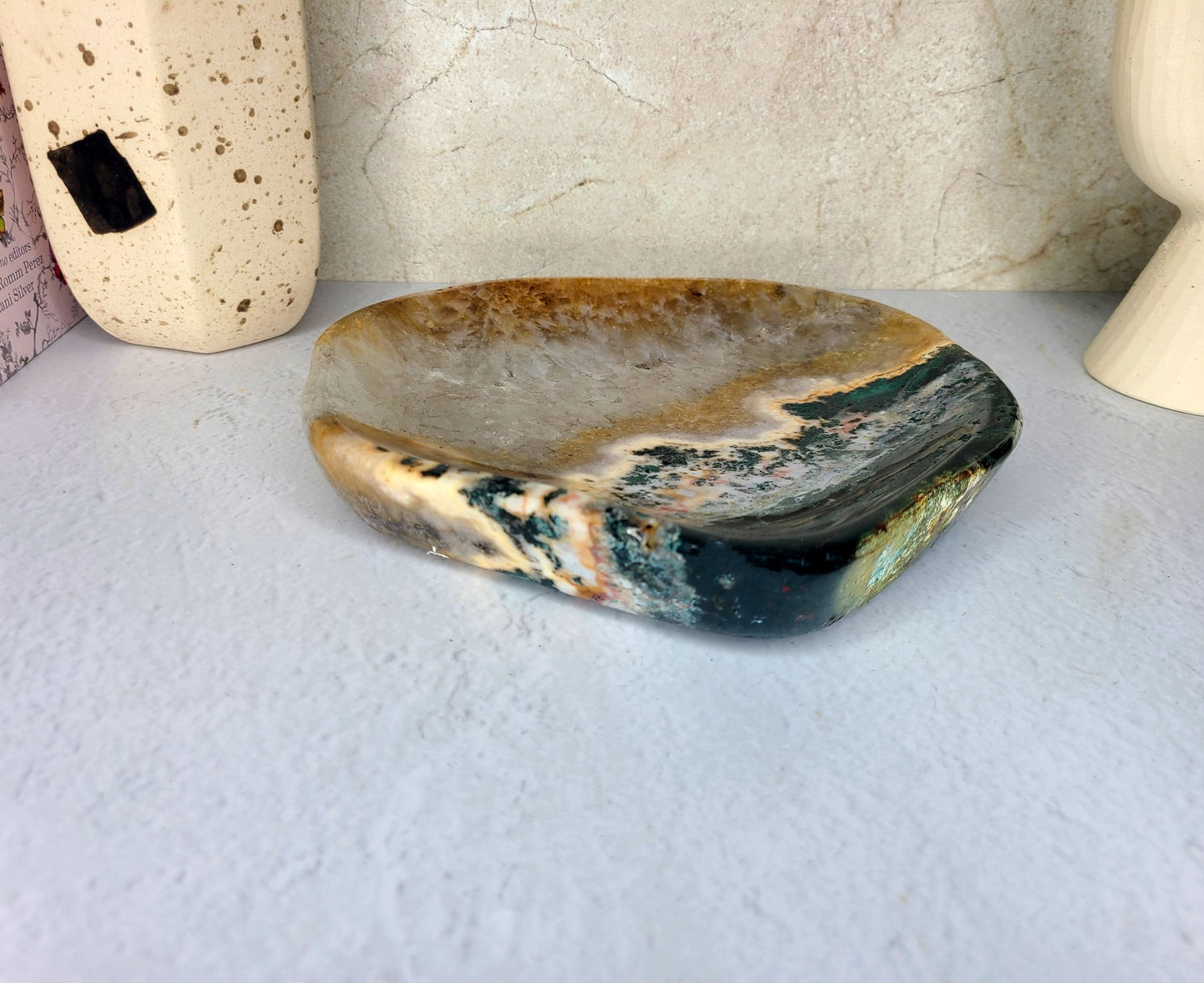 Ocean Jasper Bowl - 1.4kg