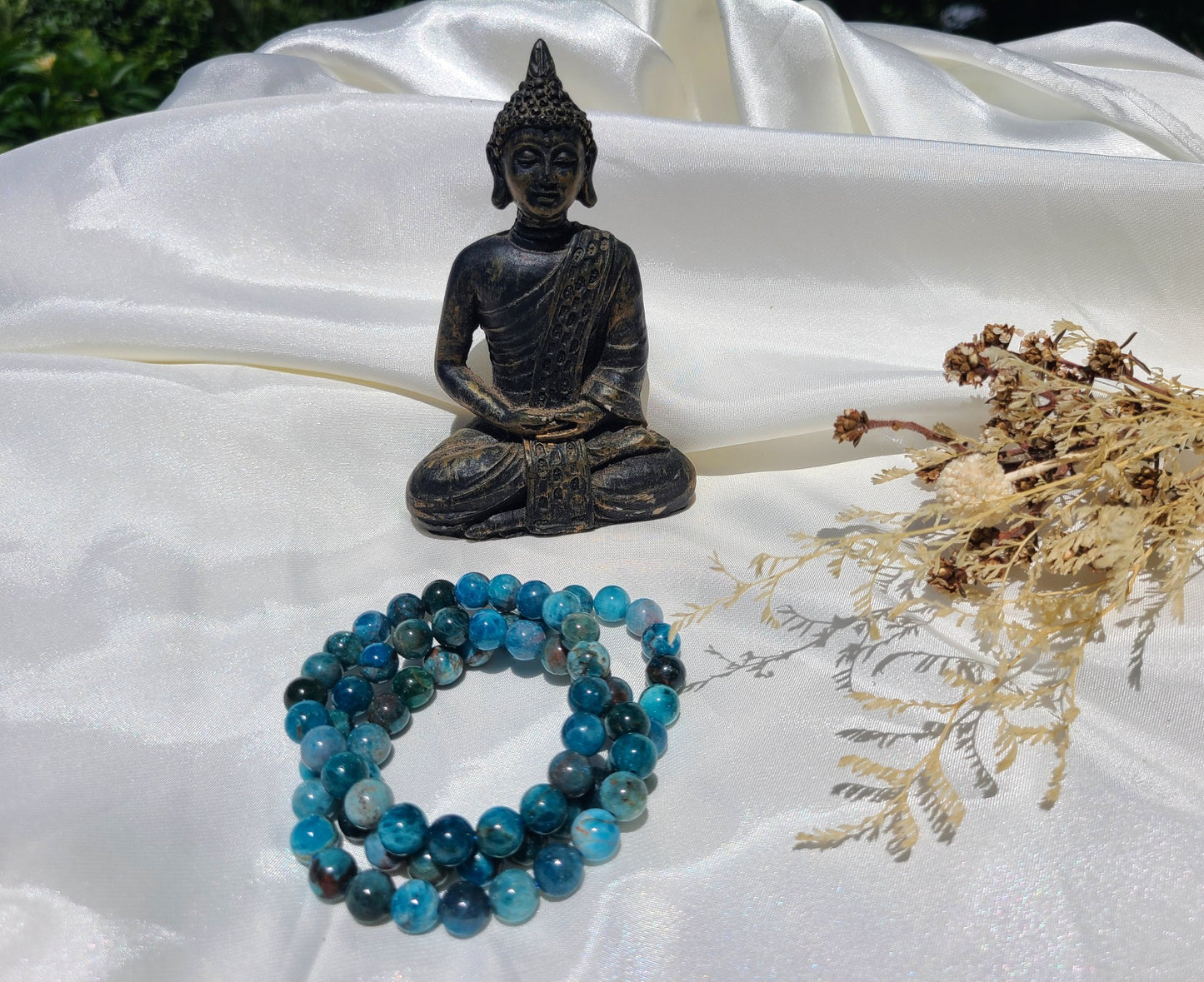 Blue Apatite Bracelet