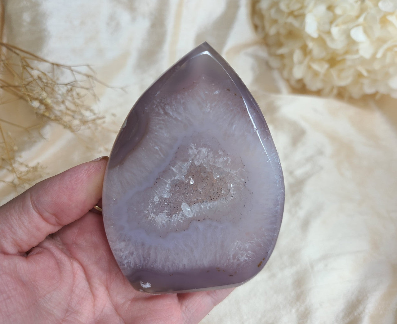 Druzy Agate Flame 03 - Extra Quality