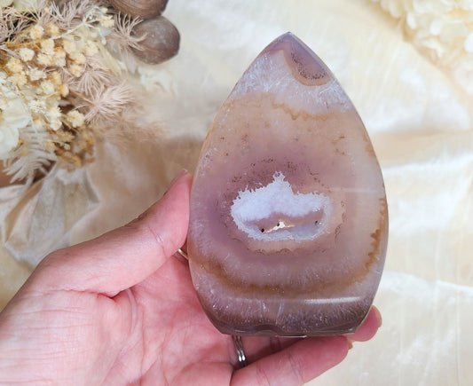 Druzy Agate Flame 07 - Extra Quality