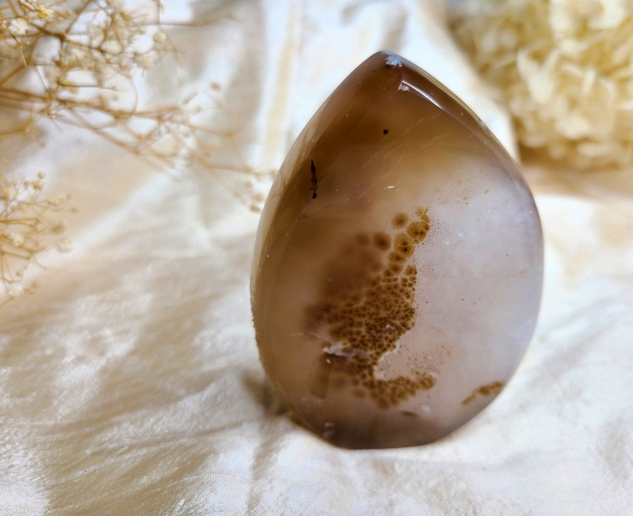 Druzy Agate Flame 01 - Extra Quality