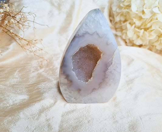 Druzy Agate Flame 05 - Extra Quality