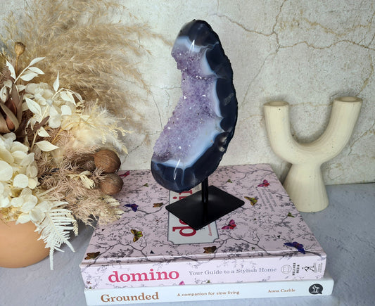 Amethyst and Agate Half Portal