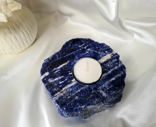 Sodalite Candle Holder 01