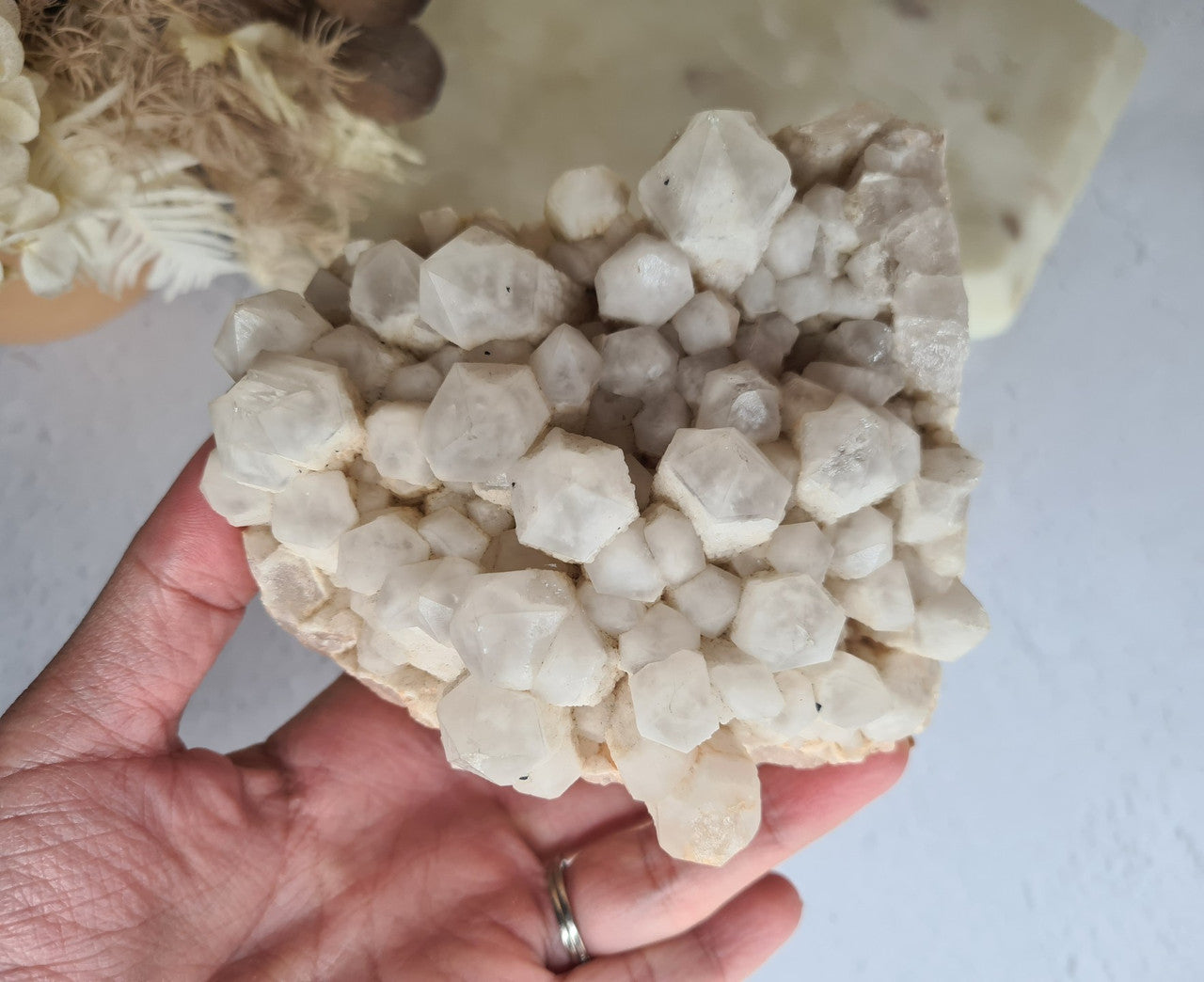 Candle Quartz Cluster